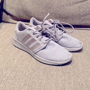 Adidas cloudfoam QT Racer Grey Rose Gold 6.5